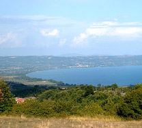 Lago di Bolsena from San Vittore